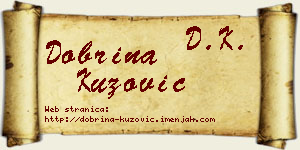 Dobrina Kuzović vizit kartica